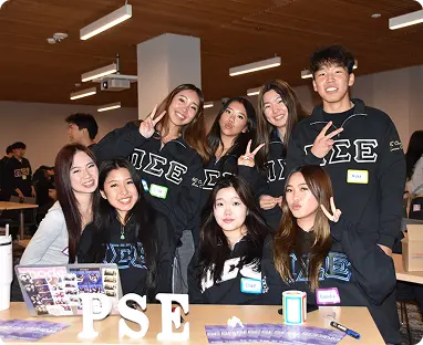 PSE members at tabling event